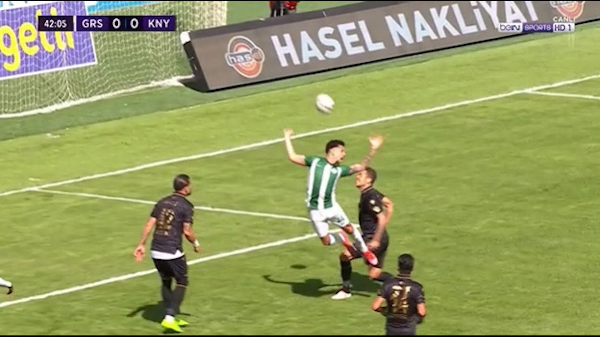 Görüntü Bein Sports'tan alınmıştır.