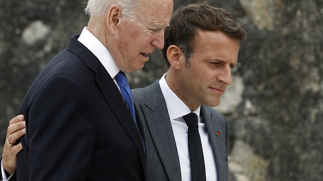 Fransa Cumhurbaşkanı Emmanuel Macron, ABD Başkanı Joe Biden ile önümüzdeki günlerde konuyla ilgili bir telefon görüşmesi yapacak 