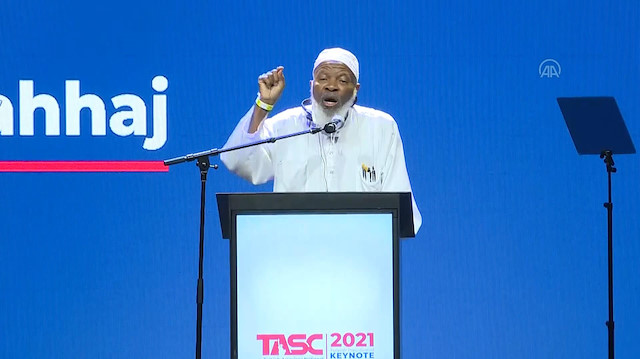 New York Brooklyn Takva Mescidi kurucu İmamı Siraj Wahhaj'dan Cumhurbaşkanı Erdoğan'a: Siz İslam dünyasının liderisiniz
