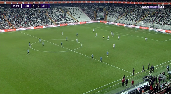 Görüntü Bein Sports'tan alınmıştır.