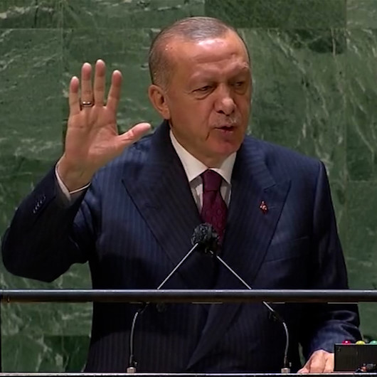Cumhurbaşkanı Erdoğan'dan BM'de 'Dünya 5'ten büyüktür' çıkışı: Doğayı sömüren elini taşın altına koysun