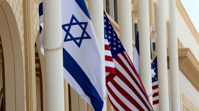 İsrail ve ABD bayrağı (Arşiv)