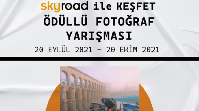“Skyroad ile Keşfet” adlı yarışmada, en iyi fotoğraflara toplam 60 bin TL ödül verilecek.