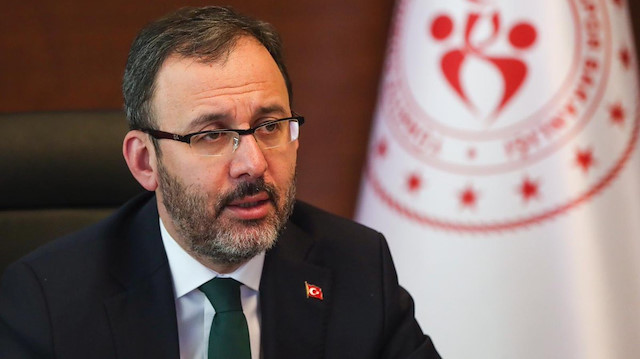 ​Gençlik ve Spor Bakanı Mehmet Kasapoğlu