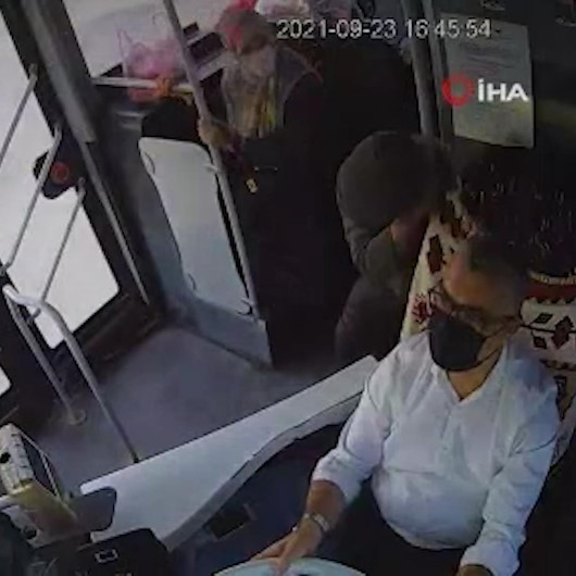 Van’da otobüs şoförü kalp krizi geçiren yolcuyu hastaneye yetiştirdi