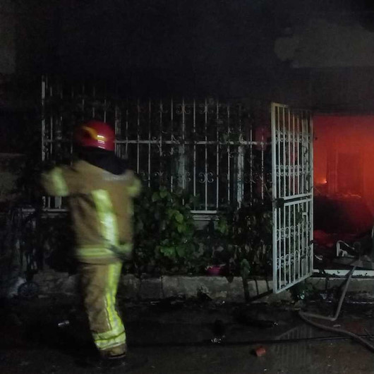 Bursa'nın Gemlik ilçesinde korkutan yangın
