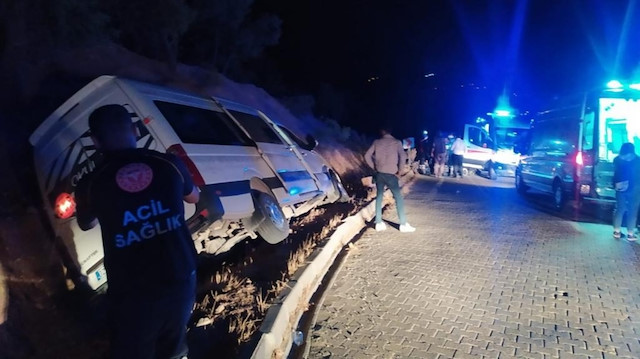 Nemrut Dağına çıkan üniversite öğrencileri kaza yaptı