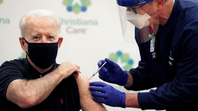 ABD Başkanı Biden'a üçüncü doz aşı