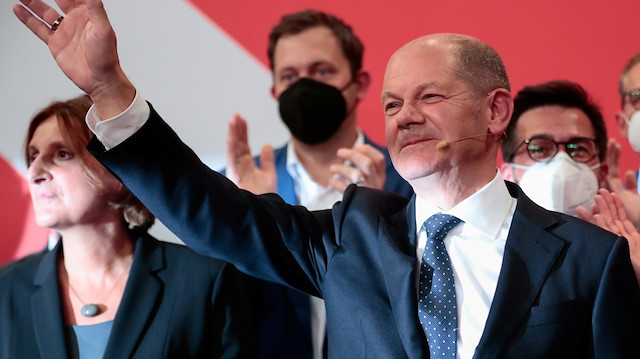  SPD’nin başbakan adayı Olaf Scholz 