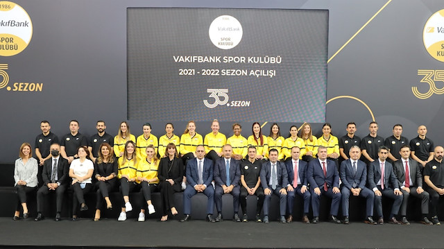 VakıfBank Spor Kulübü yeni sezon açılışında medya mensupları ile bir araya geldi.