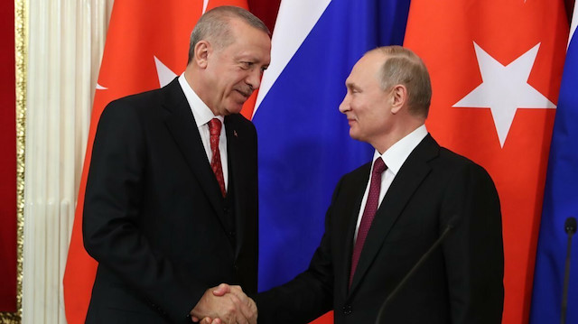 Cumhurbaşkanı Erdoğan - Putin