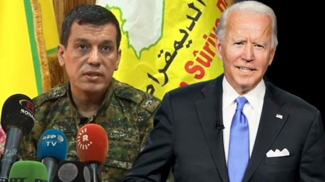 Terörist Kobani - ABD Başkanı Biden