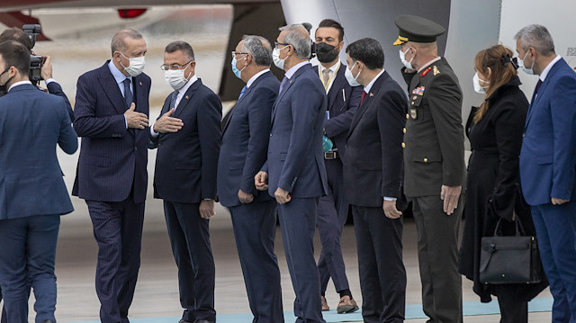 Cumhurbaşkanı Erdoğan Rusya seyahatinden döndü