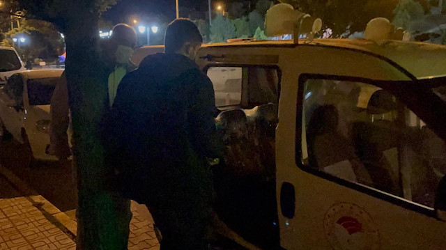 Kırıkkale'de delta varyantı olduğu halde sokağa çıkan kişi ile arkadaşı karantinaya alındı