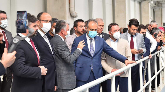 Bursa Büyükşehir Belediye Başkanı Alinur Aktaş açıklama yaptı.