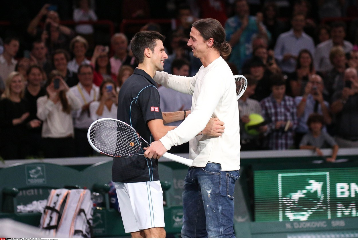 Ibrahimovic ve Djokovic