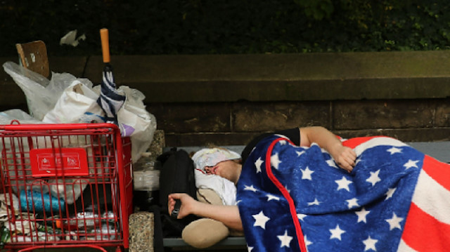 ABD'de evsizler kışı sokakta geçirecek. 