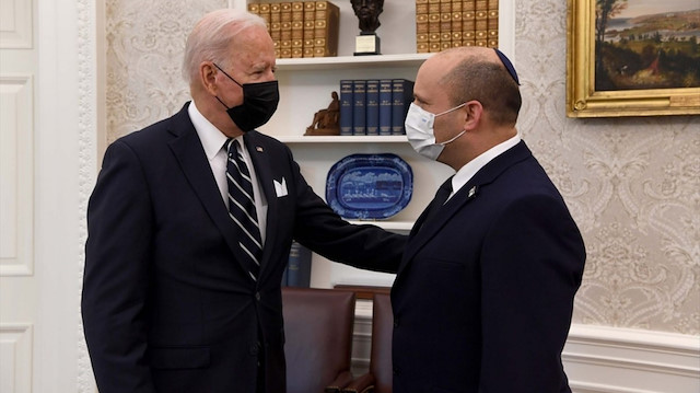 ​ABD Başkanı Joe Biden - İsrail Başbakanı Naftali Bennett