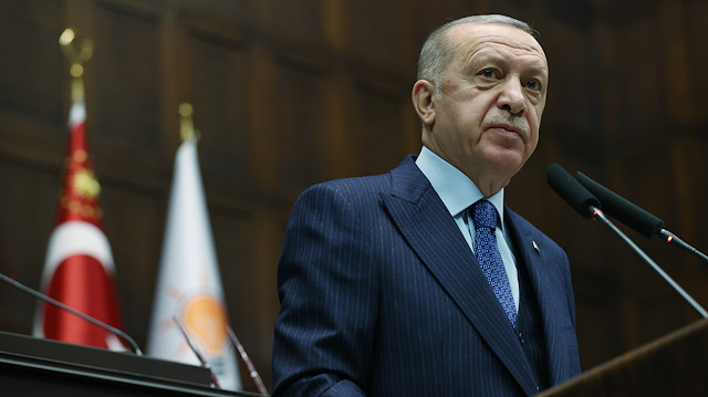 Cumhurbaşkanı Erdoğan TBMM Grup Toplantısı'nda konuştu.