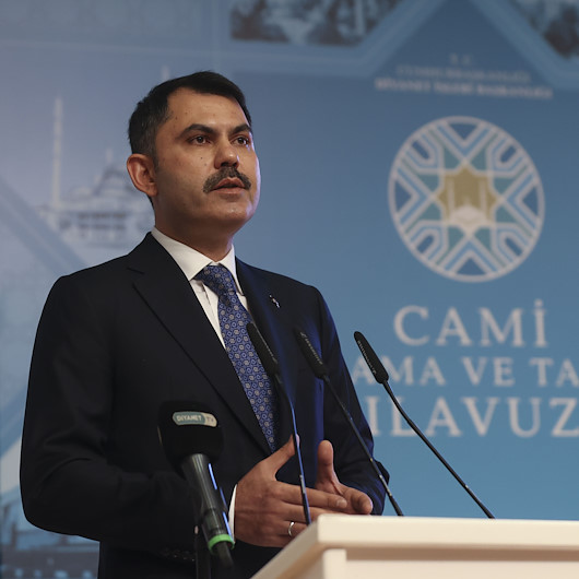 Bakan Kurum: Taksim Camii’nin güçlü Türkiye’nin doğuşunun işaret taşı olduğunu biliyoruz