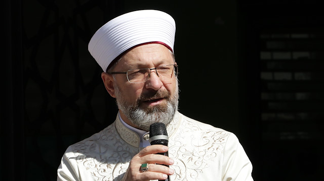 Diyanet İşleri Başkanı Ali Erbaş: Mescid-i Aksa kıyamete kadar İslam mabedi olarak kalacaktır