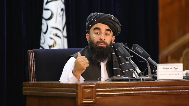 Taliban Sözcüsü Zabihullah Mücahid