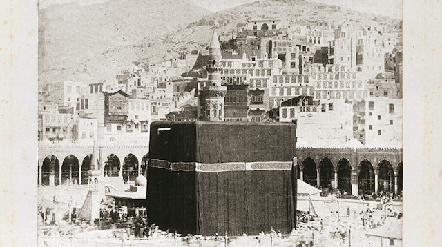 Mescid-i Haram'ın bilinen ilk fotoğrafı
