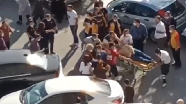 Ankara'da park yeri tartışmasında sürücü 1'i çocuk 2 kişiye çarpıp kaçtı