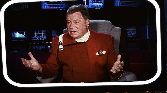 "Star Trek" filminde Kaptan Kirk’ü canlandıran ünlü aktör William Shatner uzaya gidiyor.