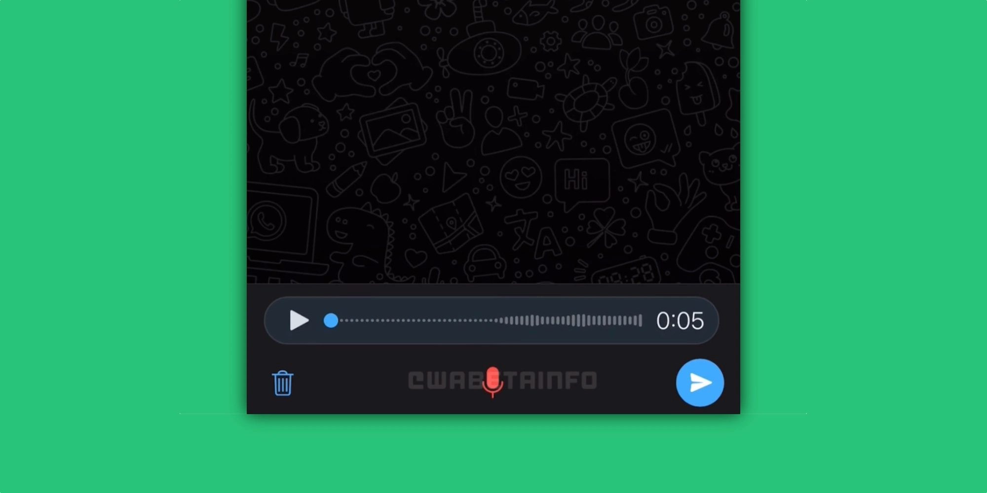 Yeni güncelleme sonrasında kullanıcılar WhatsApp sesli mesajları üzerinde çok daha fazla kontrol sağlayacak.