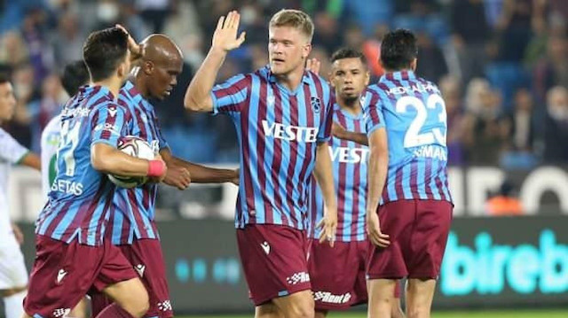 Trabzonspor'un en önemli gol silahları: Anthony Nwakaeme,
Bakasetas ve Cornelius.