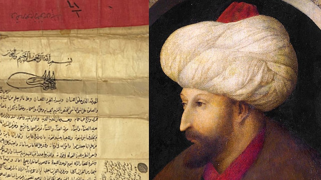 Fatih Sultan Mehmed Han’a ait tuğralı olağanüstü eser olan fermanın satışı merakla bekleniyor. 