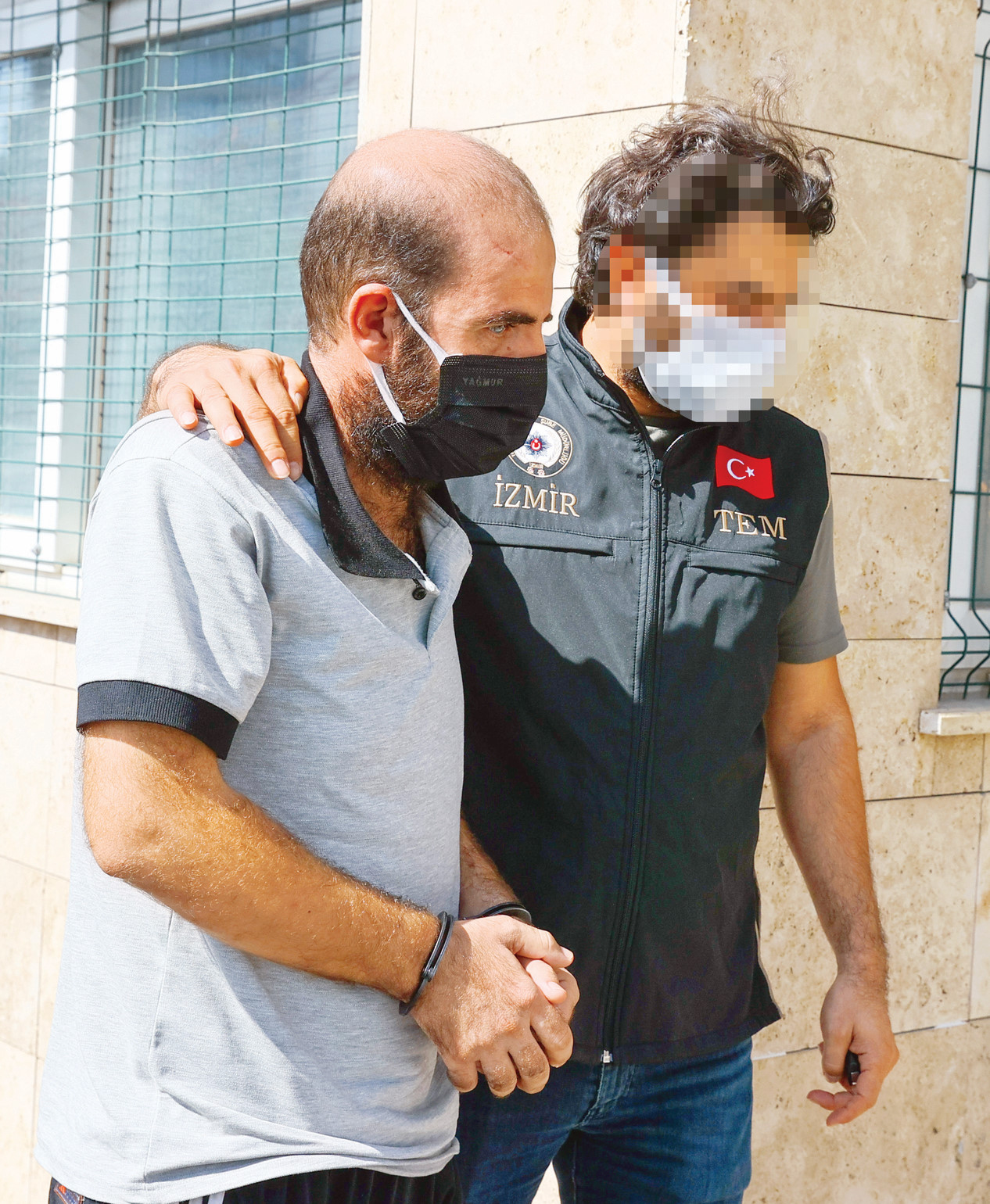 PKK’lı terörist adliyedeki işlemlerinin ardından tutuklandı.