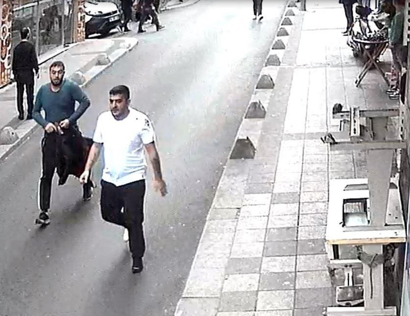 Çağlayan'daki börekçide yaşanan olay dışarıya sıçradı.