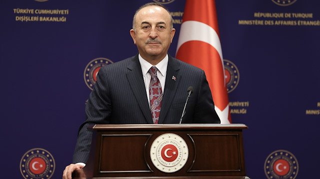 Dışişlri Bakanı Mevlüt Çavuşoğlu.