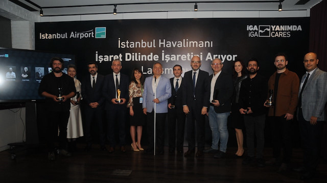 İstanbul Havalimanı 'işaret dilini' seçti.