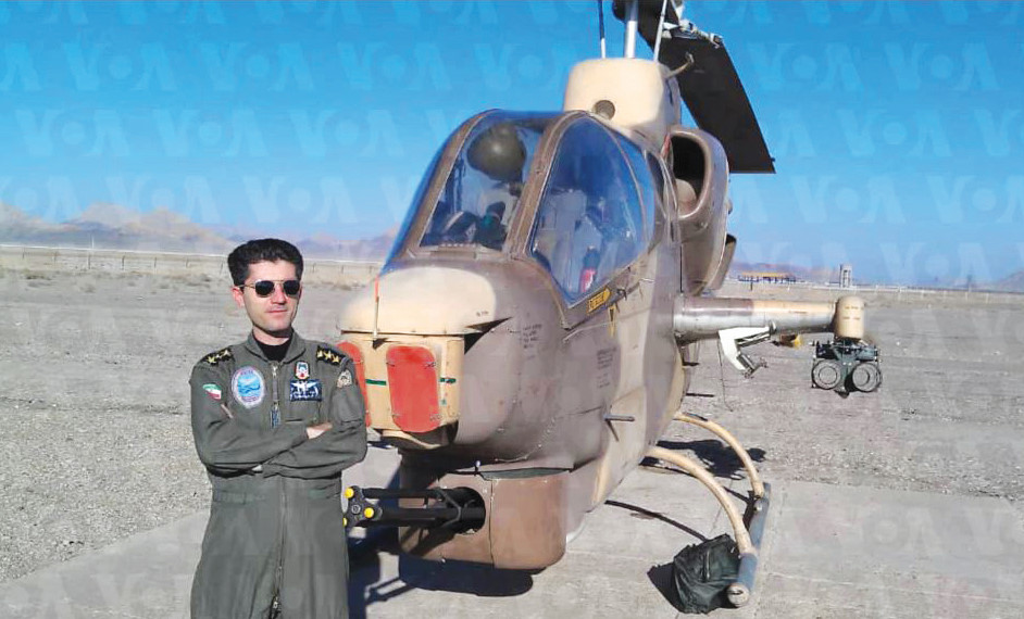 Abdarbaşi, İran Hava Kuvvetlerinde helikopter pilotuydu.