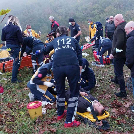 Samsun’da yolcu otobüsü 150 metreden dereye yuvarlandı: Ölü ve yaralılar var