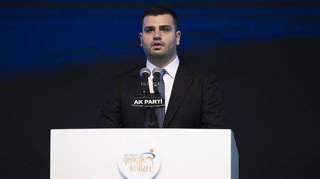 AK Parti Gençlik Kolları Genel Başkanı Eyyüp Kadir ​İnan. 