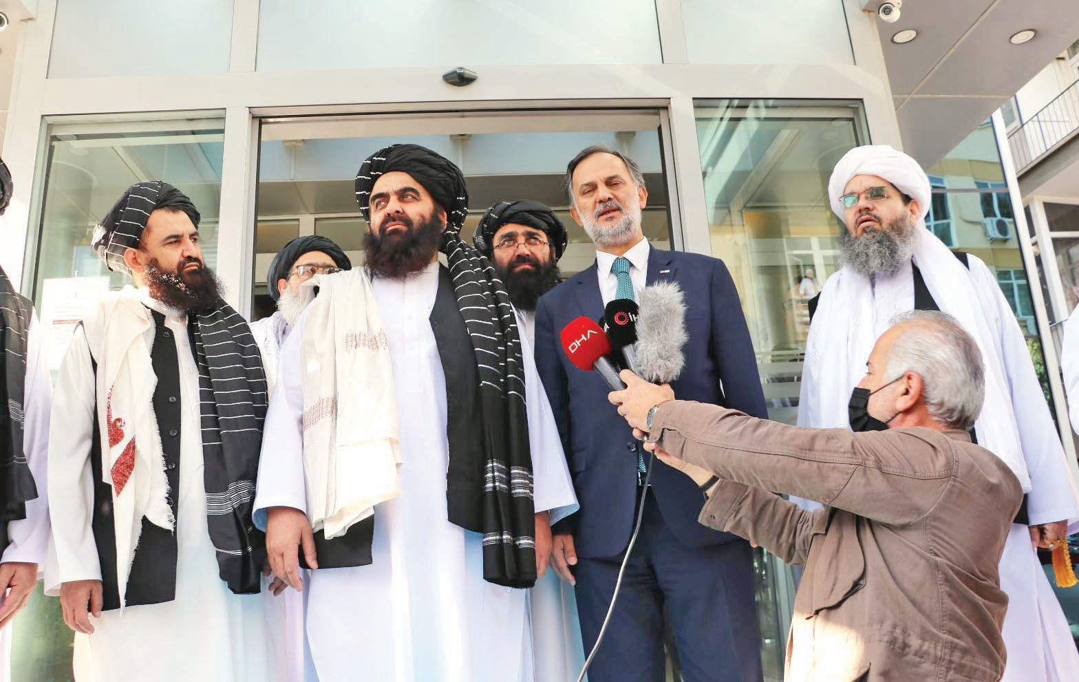 B7 kişilik Taliban heyetinönceki gün Ankara’yangelmişti.