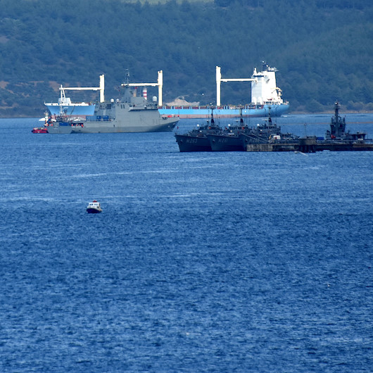 NATO savaş gemileri, Nusret-2021 Davet Tatbikatı için Çanakkalede
