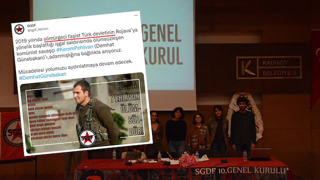 ​CHP'li Kadıköy Belediyesi PKK destekçisi derneğe kapılarını açtı