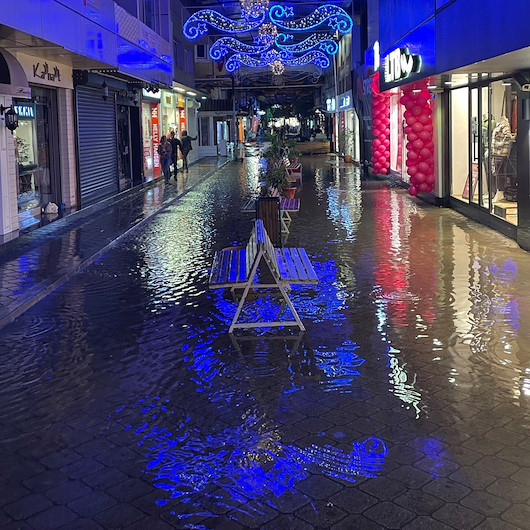 Muğla yine sular altında