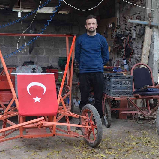 Hurdadan aldığı parçalarla araç yapıyor: Kimi futbol oynar kimi şarkı söyler benim yeteneğim de bu