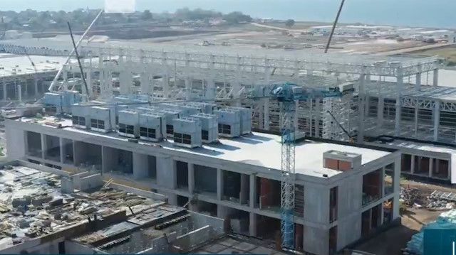 TOGG'un fabrika inşaatı devam ediyor. 