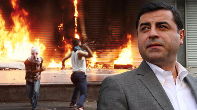 Kobani olaylarının faillerinden HDP'li Selahattin Demirtaş