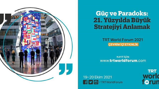 “TRT World Forum 2021” Yarın Başlıyor 