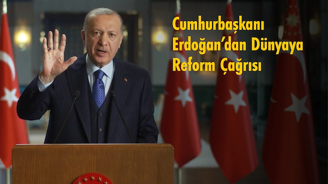 Cumhurbaşkanı Recep Tayyip Erdoğan.