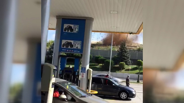 Kocaeli'de ayarsız patlatılan dinamit ortalığı savaş alanına çevirdi: 1 yaralı