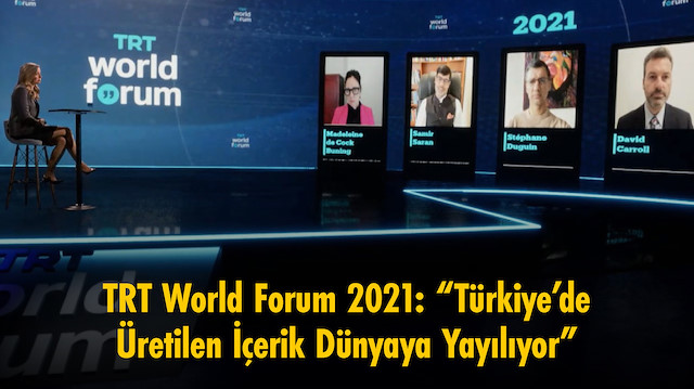 TRT World Forum ikinci gününde.